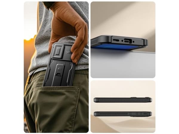 Tech-Protect Kevlar Cam+ 2-Set Case for Samsung Galaxy A36 / A37 5G - Black