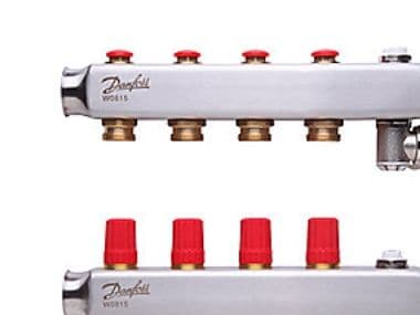 Danfoss SSM manifoldsæt 4+4 m/endestykke