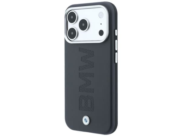 BMW Sign Centered Deboss MagSafe Case for iPhone 17 Pro / 18 Pro - Gray