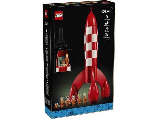 LEGO Ideas 21367 Tintin® Moon Rocket