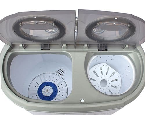 Camry Premium CR 8052, Toplader, 3 kg, Grå, Hvit