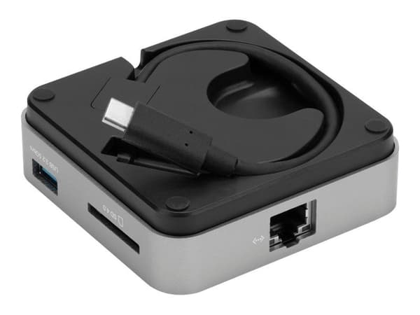 OWC Travel Dock E - Mini-dockningsenhet - USB-C 3.2 Gen 1 / Thunderbolt 3 - HDMI - 1GbE