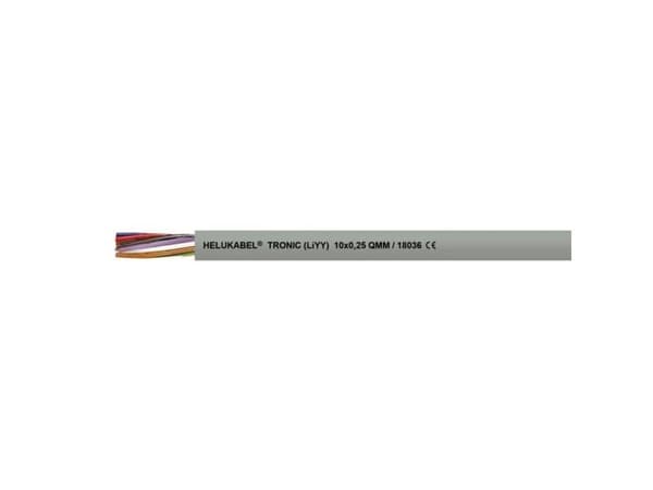 HELU datakabel 3 x 0.75 mm² grå 100 m (18097-100)