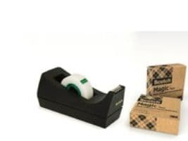 Borddispenser 3M Scotch C38 + 3 ruller tape