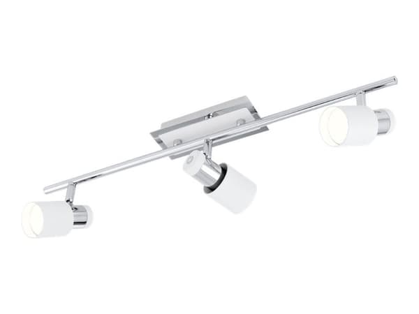 Davida LED Spot 3L 5W, krom/hvid