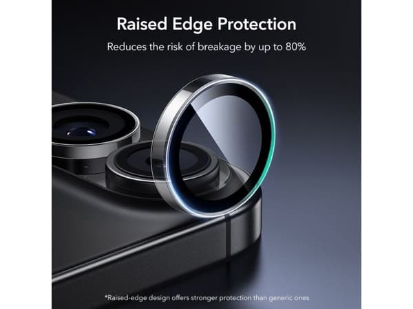 ESR Armorite kameradeksel til iPhone 16 / 16 Plus / 17 - transparent