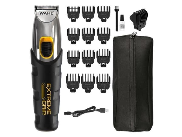 Wahl Extreme Grip, AC / batteri, Sort, Rustfritt stål