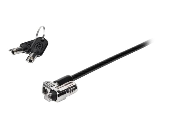 Kensington MicroSaver 2.0 Keyed Laptop Lock - Supervisor - Sikkerhetskabellås - sølv