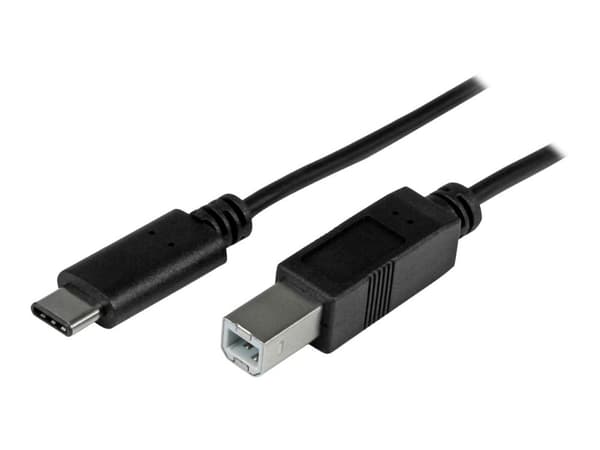 StarTech USB C to USB B Printer Cable - 3 ft / 1m - USB C Printer Cable - USB C to USB B Cable - USB Type C to Type B (USB2CB1M) - USB-kabel - USB-...
