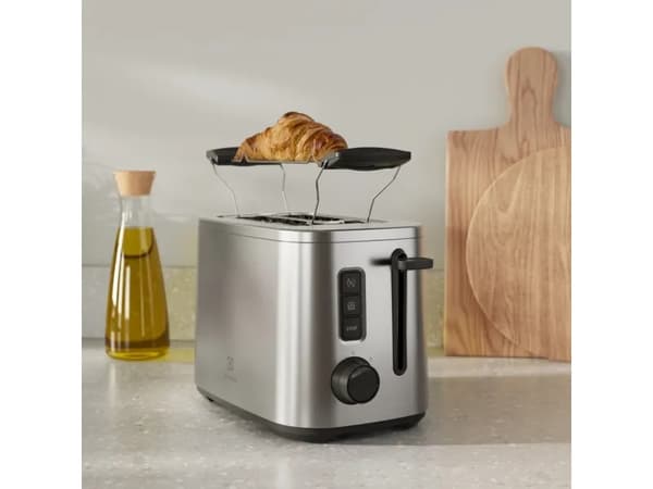Electrolux E5T1-4ST, 2 plate(r), Grå, Rustfritt stål, Knotter, Roterende, LED, 800 W, 220-240 V