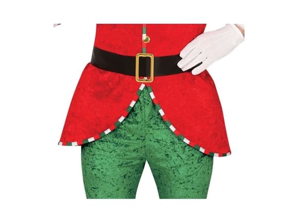 Julemandens hjælper kostume