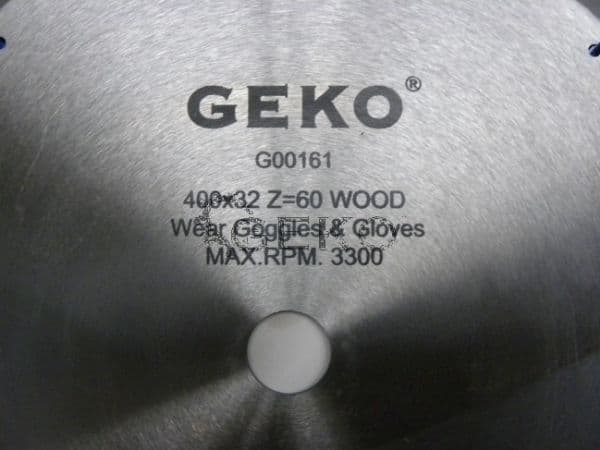 GEKO cirkelsågklinga WIDIA 400*32*60T