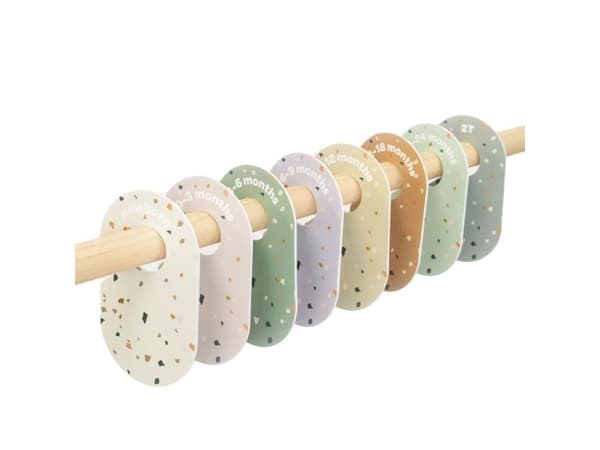 3 Sprouts Skabsdeler (8 stk.), Terrazzo