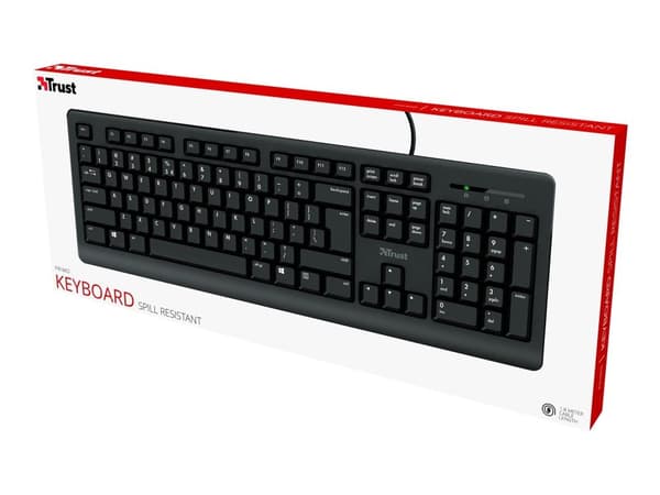 Trust Primo - Tastatur - USB - QWERTY