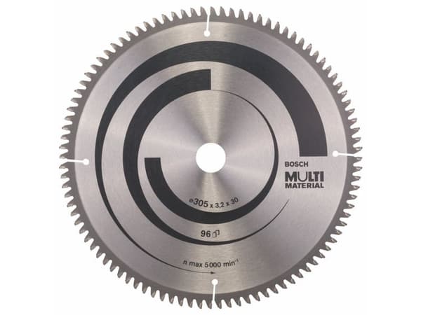 Bosch Multi Material - Sirkelformet sagblad - for multiformål - 305 mm - 96 tenner