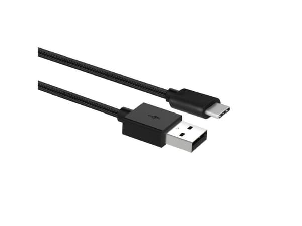 USB 3.2 Gen1 ladd-/datakabel A hane - C hane 1 meter nylon