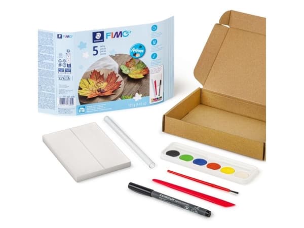 FIMOair set modellera autumn leaf s