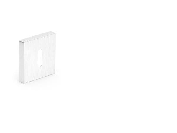 Metal_Bud Eschutcheon For Key Matte Nickle