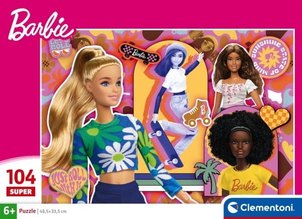 CLE puzzle 104 Super Barbie 25007