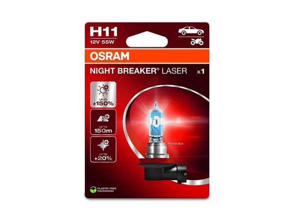 Osram Car Light 55W 12V PGJ19-2 10x H11