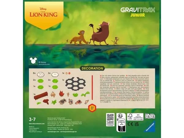 Ravensburger GraviTrax Junior Extension Lion King, Figur, Flerfarget