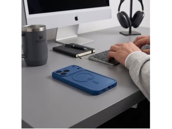 Tech-Protect BasicMag MagSafe Case for iPhone 17 Pro / 18 Pro - Dark Blue Matte