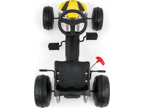 Milly Mally gokart for barn VIPER med justerbart sete
