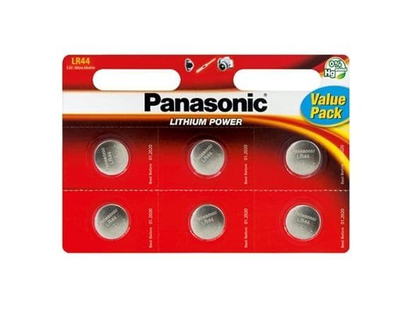 Panasonic Cell Power LR44-batteri 1 st