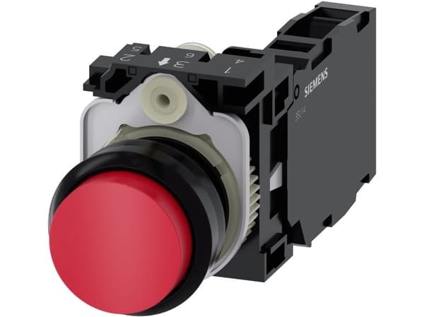 Siemens 3SU11000BB201FA0 3SU1100-0BB20-1FA0 Tryckknapp 1 del