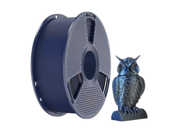 Sunlu PLA+ Silk dobbeltfarget filament (Svart og Blå)