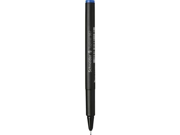Schneider Topliner 967 - Fineliner - blå - 0,4 mm - extra fin