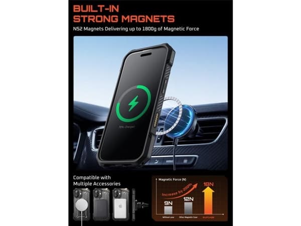 Supcase UB Grip Mag Magsafe iPhone 17 black