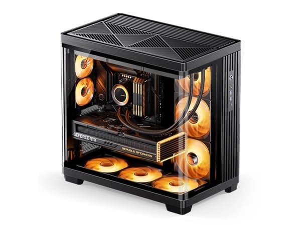 Jonsbo Midi-Tower ATX-chassi Härdat glas - sortera