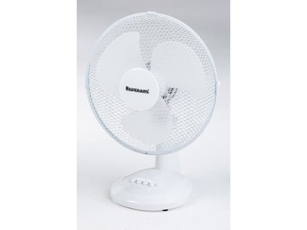 Ravanson WT-1030, Husholdningsvifte, Grå, Hvit, Bord, Plast, 35 cm, AC