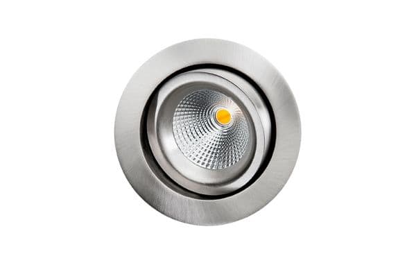 Downlight Junistar Isosafe LED 7W DTW børstet stål