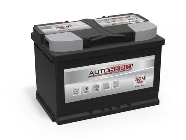 TomPar-batteri AUTOSERIO AGM 80 Ah. 840 A