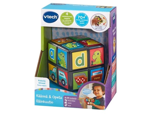 Vtech Twist & Teach Animal Cube FI