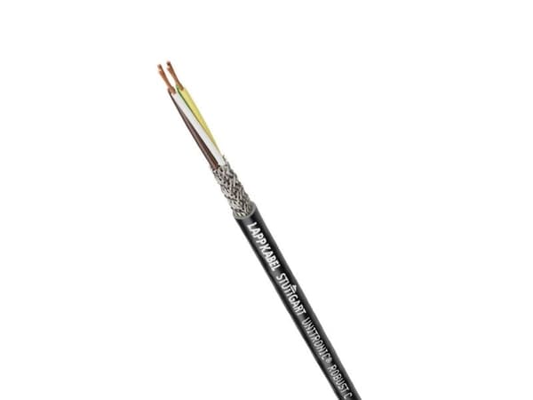 LAPP 1032062/100 Busledning UNITRONIC® ROBUST C 2 x 0.25 mm² Sort 100 m
