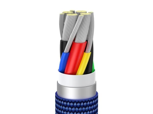 Baseus CAJY000703 USB-C til USB-C PD-kabel 100W 480Mb/s 2m - blå