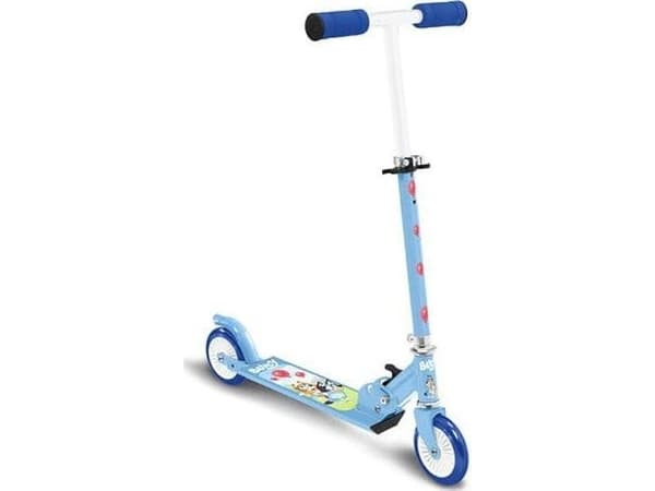 Blueys hopfällbara sparkcykel