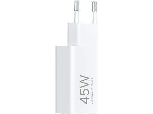 Xiaomi - Strömadapter - 45 watt - 4.1 A - Turbo Charge, PD (USB) - vit