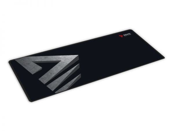 Savio Precision Control L, Sort, Bilde, Gummi, Antiskliunderlag, Musematte til gaming