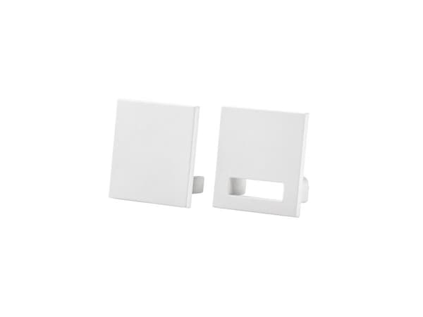 SG ARMATUREN StripLine vit ändlock kit soft polykarbonat (PC)