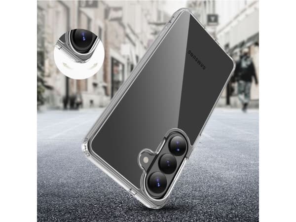 Tech-Protect FlexAir Hybrid Case for Samsung Galaxy S26 - Clear
