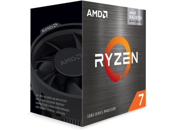 AMD Ryzen 7 5700G - 3.8 GHz - 8-core - 16 tråder - 16 MB cache - Socket AM4 - Boks