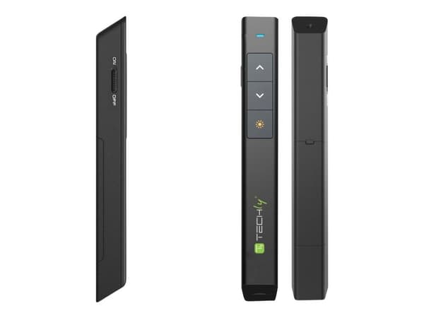 TECHly - Presentasjonsfjernstyring - RF - svart
