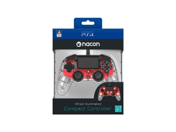 NACON Wired Illuminated Compact Controller - Spelkontroll - kabelansluten