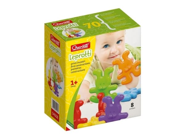 Quercetti 04008, Djur, 1 År, Multifärg, Plast