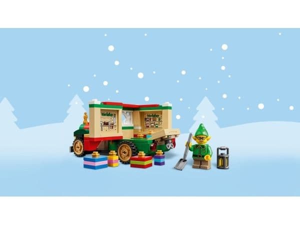 LEGO 40746 Julenissens julepostbil