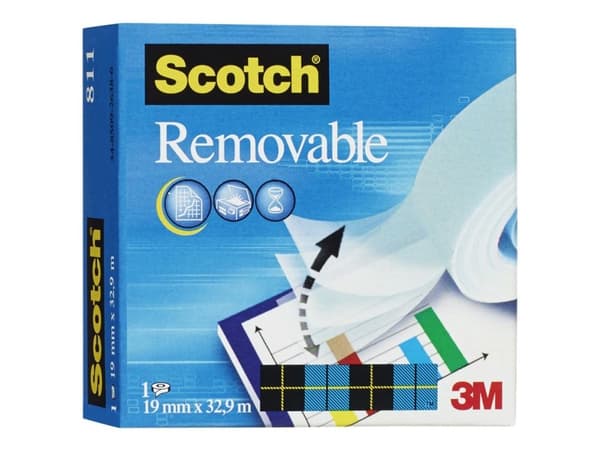 Tejp, Scotch Magic 811, 19 mm x 33 m